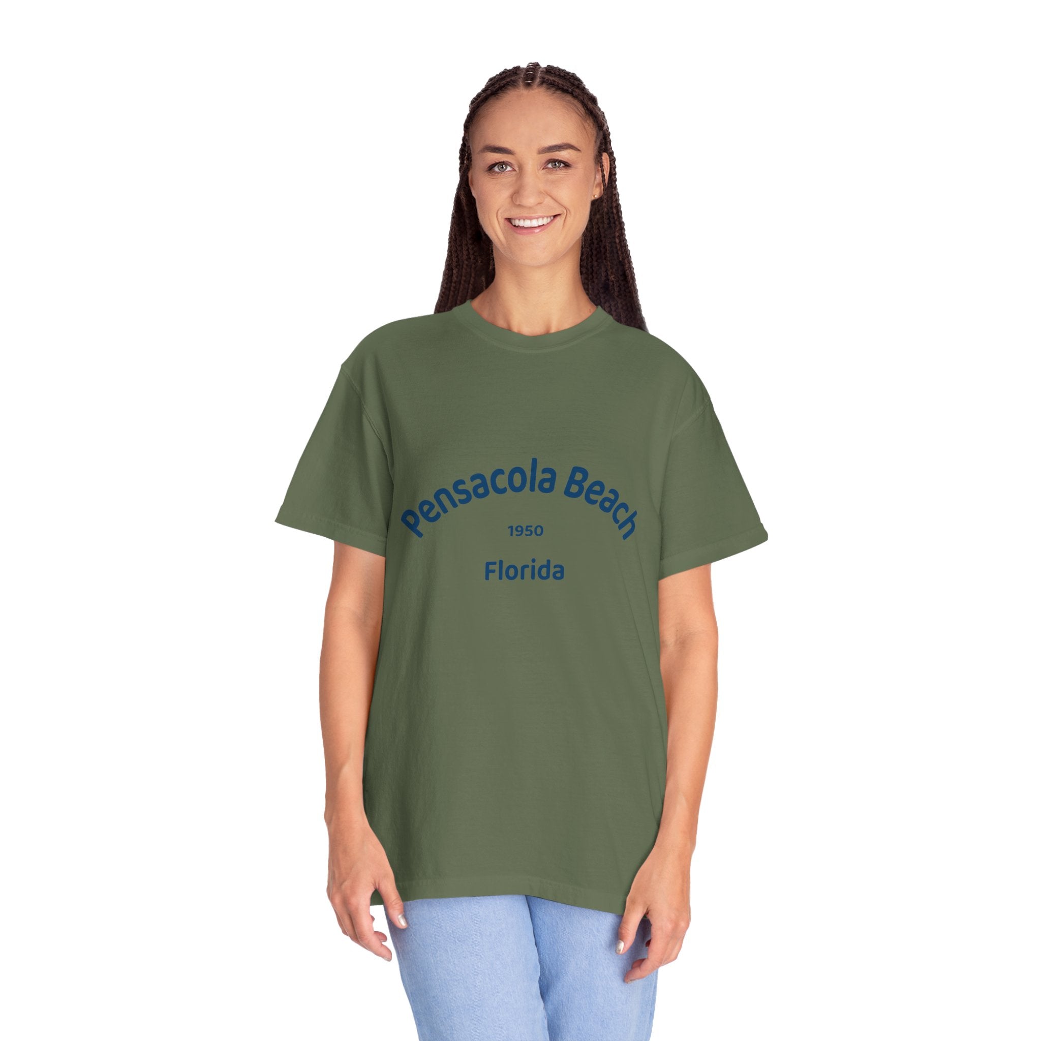 Pensacola Beach Vintage T-Shirt, Unisex Beach Tee, Florida Gift, Casual Summer Shirt, Retro Beachwear, Travel Souvenir