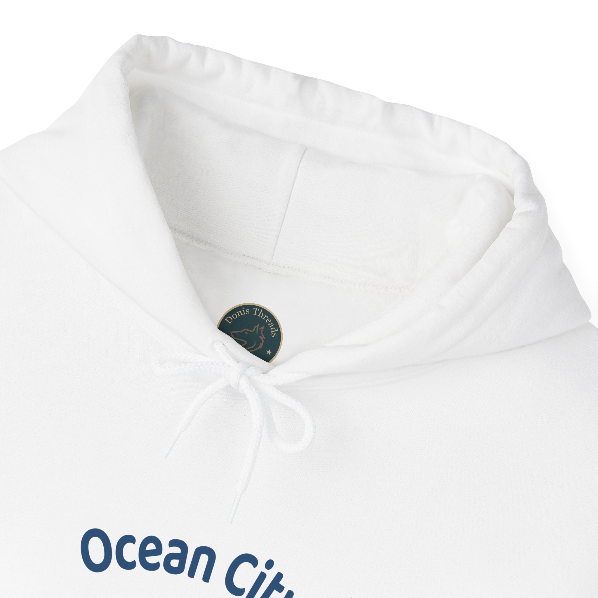 Ocean City Unisex Heavy Blend Hoodie | Cozy Sweatshirt for Beach Lovers | Birthday Gift, Travel Souvenir, Casual Wear