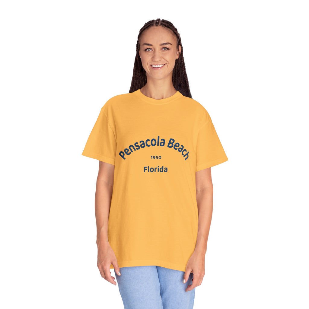 Pensacola Beach Vintage T-Shirt, Unisex Beach Tee, Florida Gift, Casual Summer Shirt, Retro Beachwear, Travel Souvenir