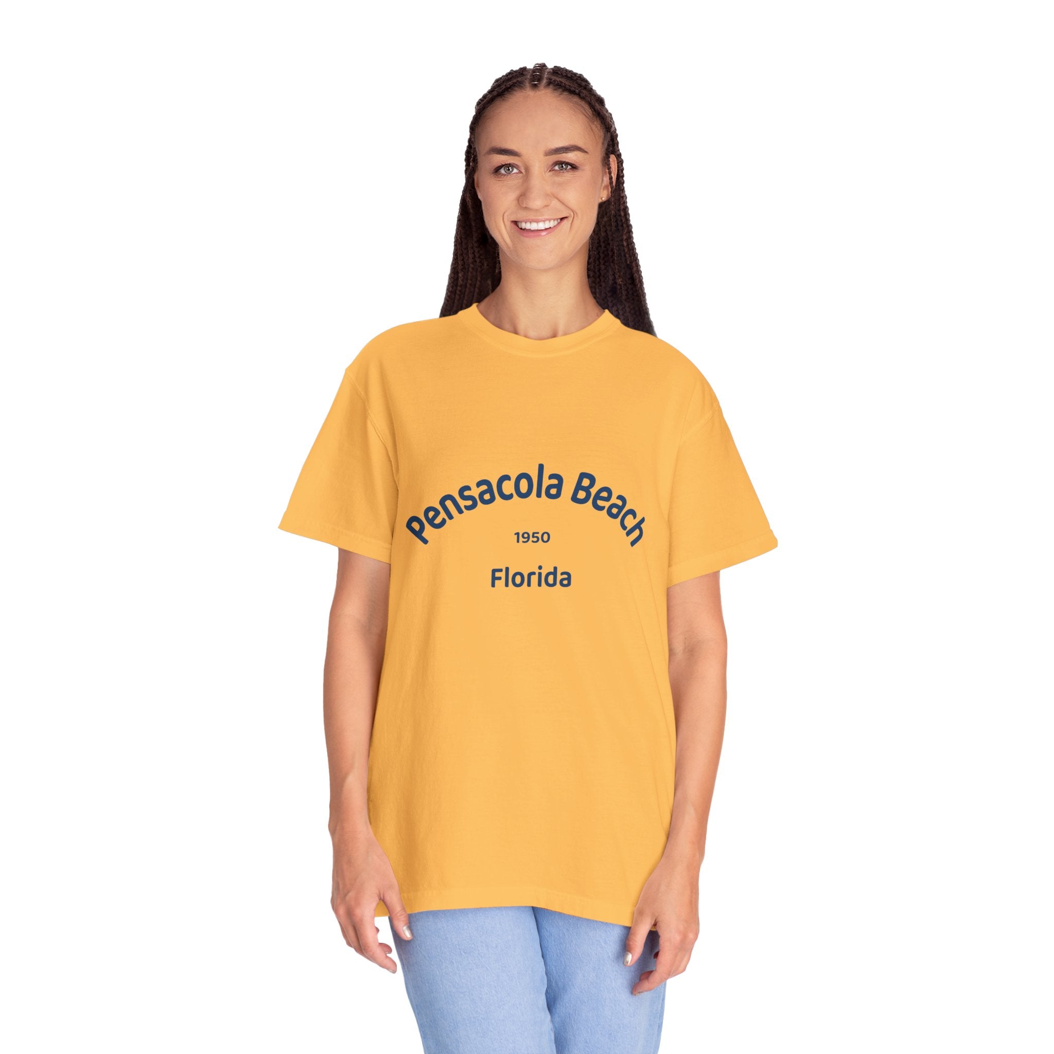 Pensacola Beach Vintage T-Shirt, Unisex Beach Tee, Florida Gift, Casual Summer Shirt, Retro Beachwear, Travel Souvenir