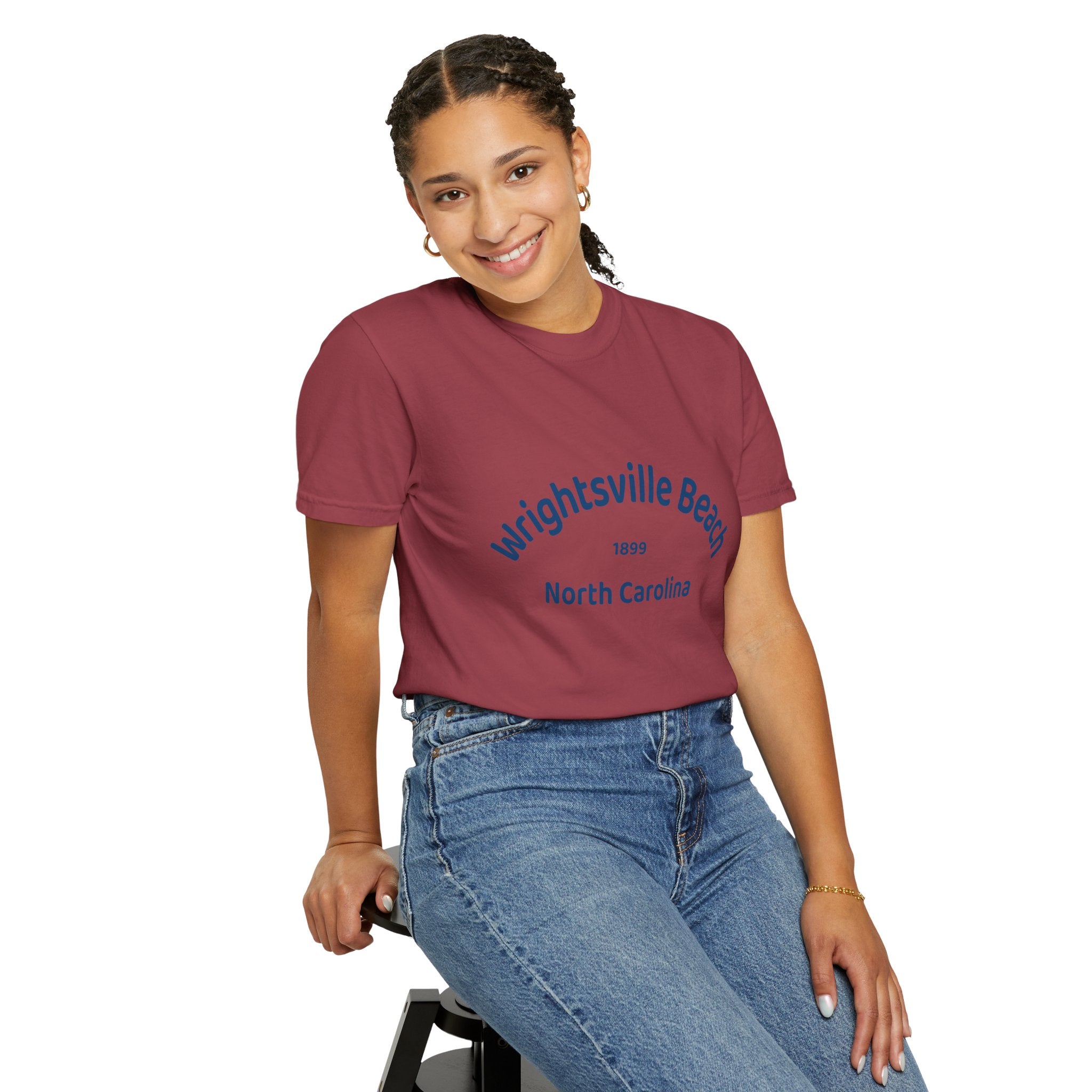 Wrightsville Beach T-Shirt, Vintage Style Tee, Unisex Summer Shirt, Beach Lover Gift, Casual Wear, Vacation Apparel