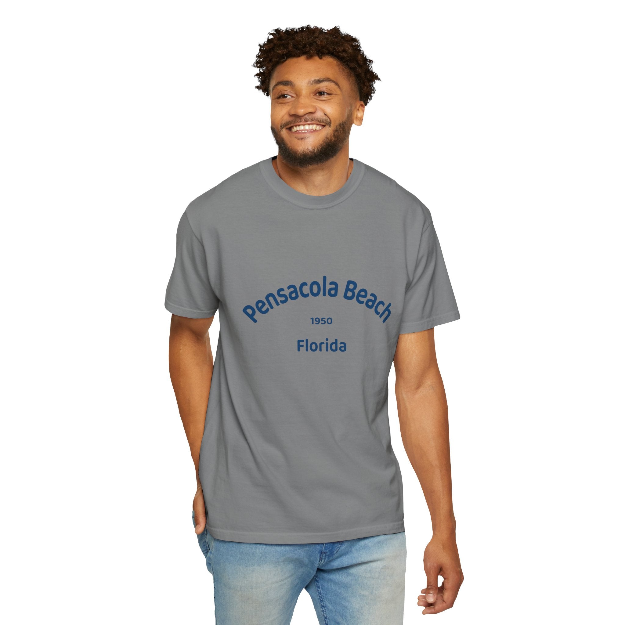 Pensacola Beach Vintage T-Shirt, Unisex Beach Tee, Florida Gift, Casual Summer Shirt, Retro Beachwear, Travel Souvenir