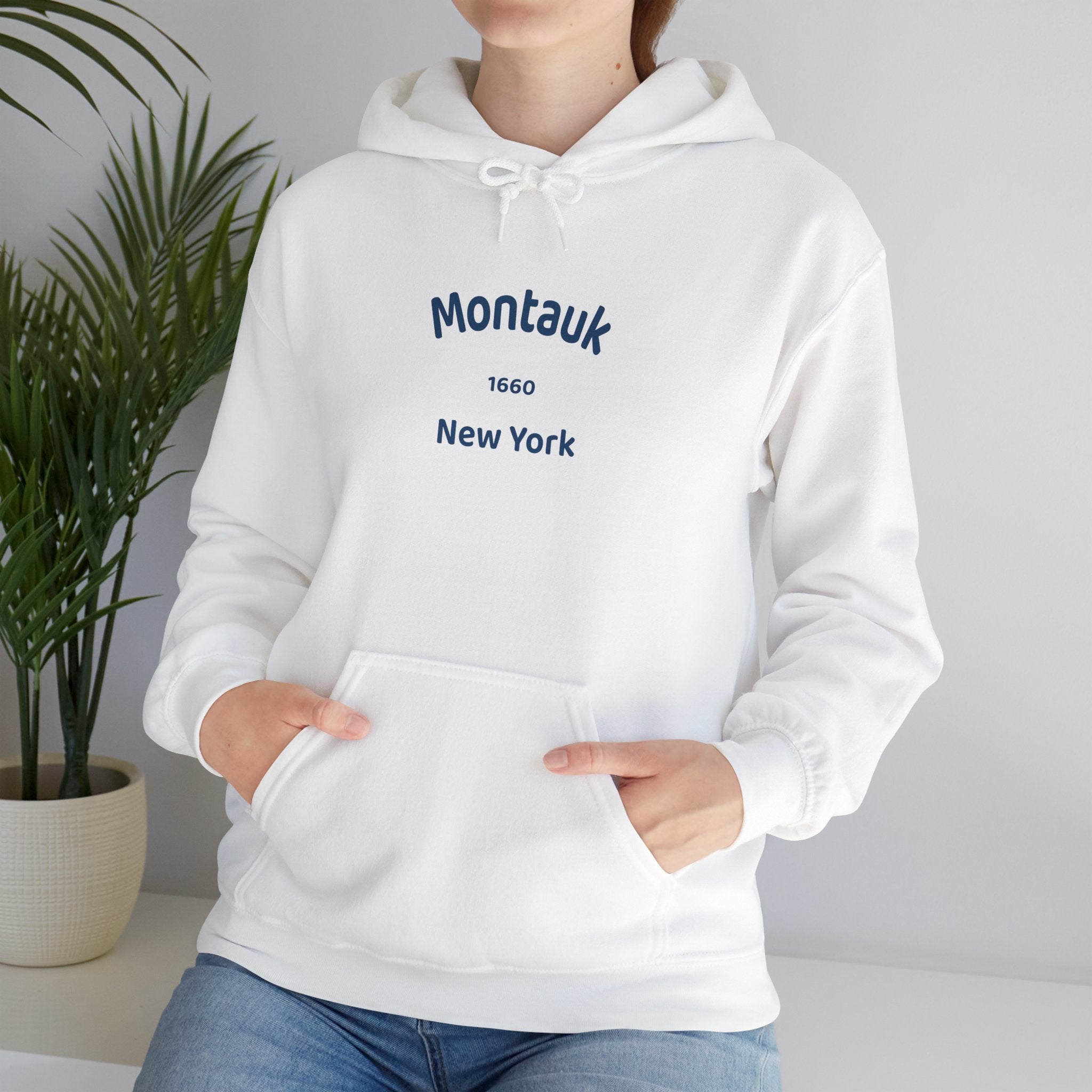 Montauk Sweatshirt: Cozy Unisex Hooded Sweatshirt for Year-Round Comfort, Perfect for Travel, Casual Outings, and Gift-Giving