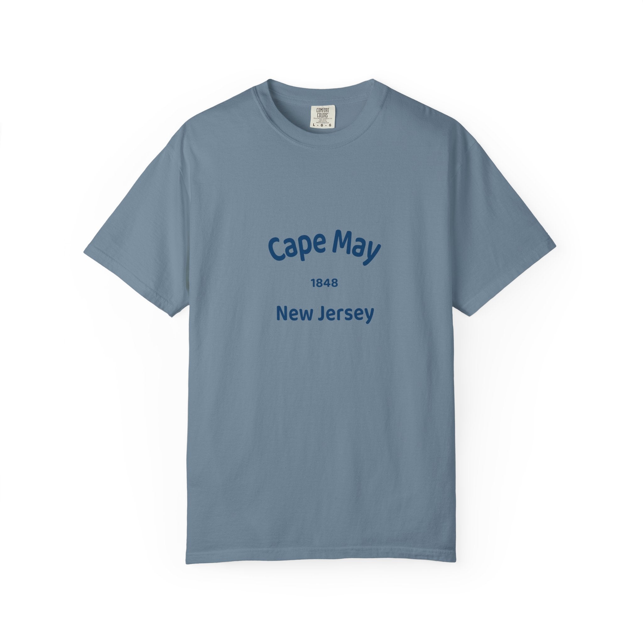 Cape May Heritage T-shirt, Vintage Style Tee, Unisex Casual Wear, NJ Vacation Souvenir, Gift for Travelers, Coastal Fashion, Summer Apparel