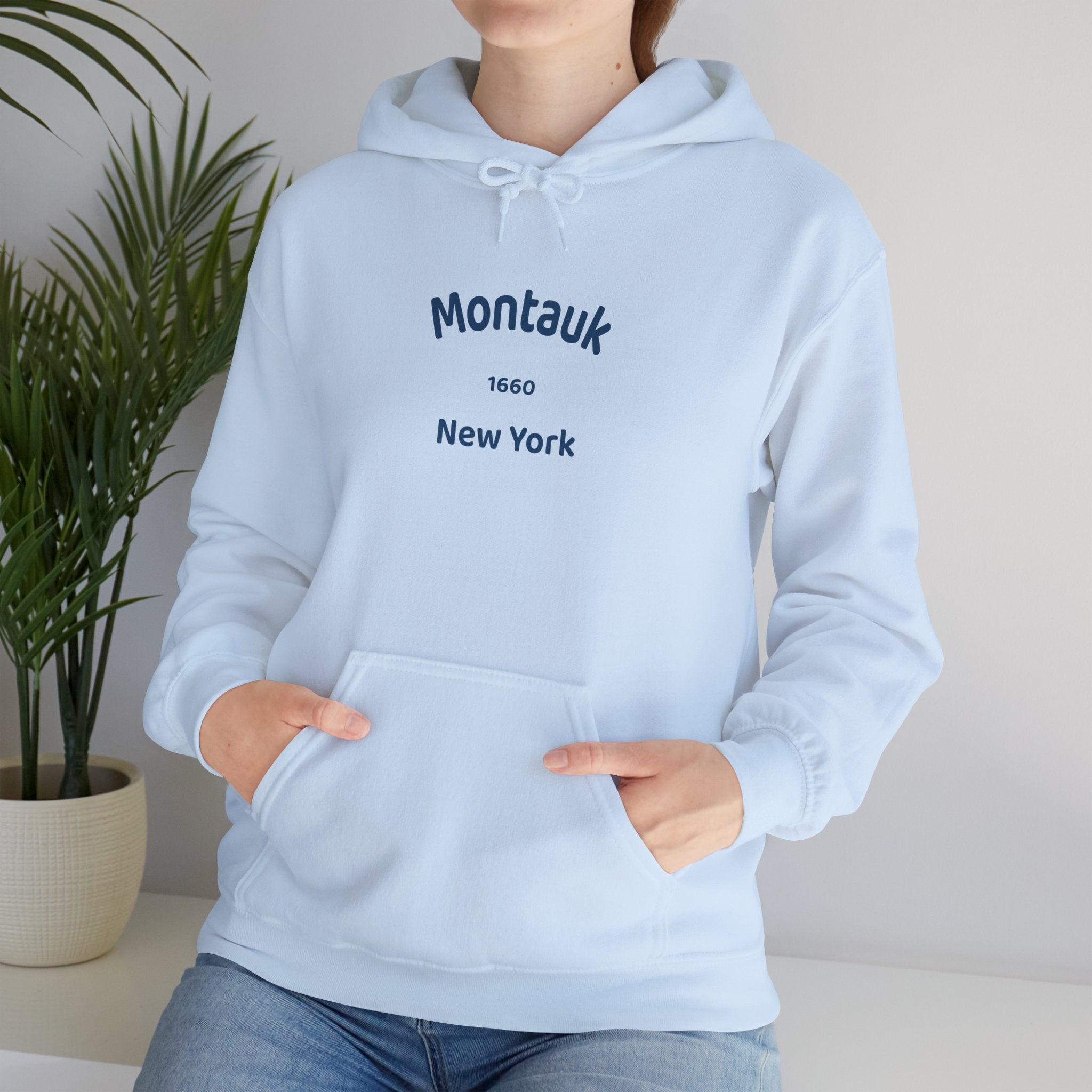 Montauk Sweatshirt: Cozy Unisex Hooded Sweatshirt for Year-Round Comfort, Perfect for Travel, Casual Outings, and Gift-Giving
