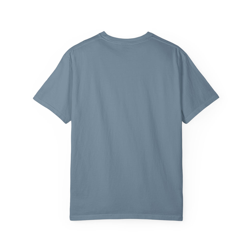 Donis Threads Company Logo, Garment-Dyed T-Shirt, Unisex Casual Tee, Soft Cotton Tee, Vintage Style Shirt, Everyday Wear, Eco-Friendly Apparel