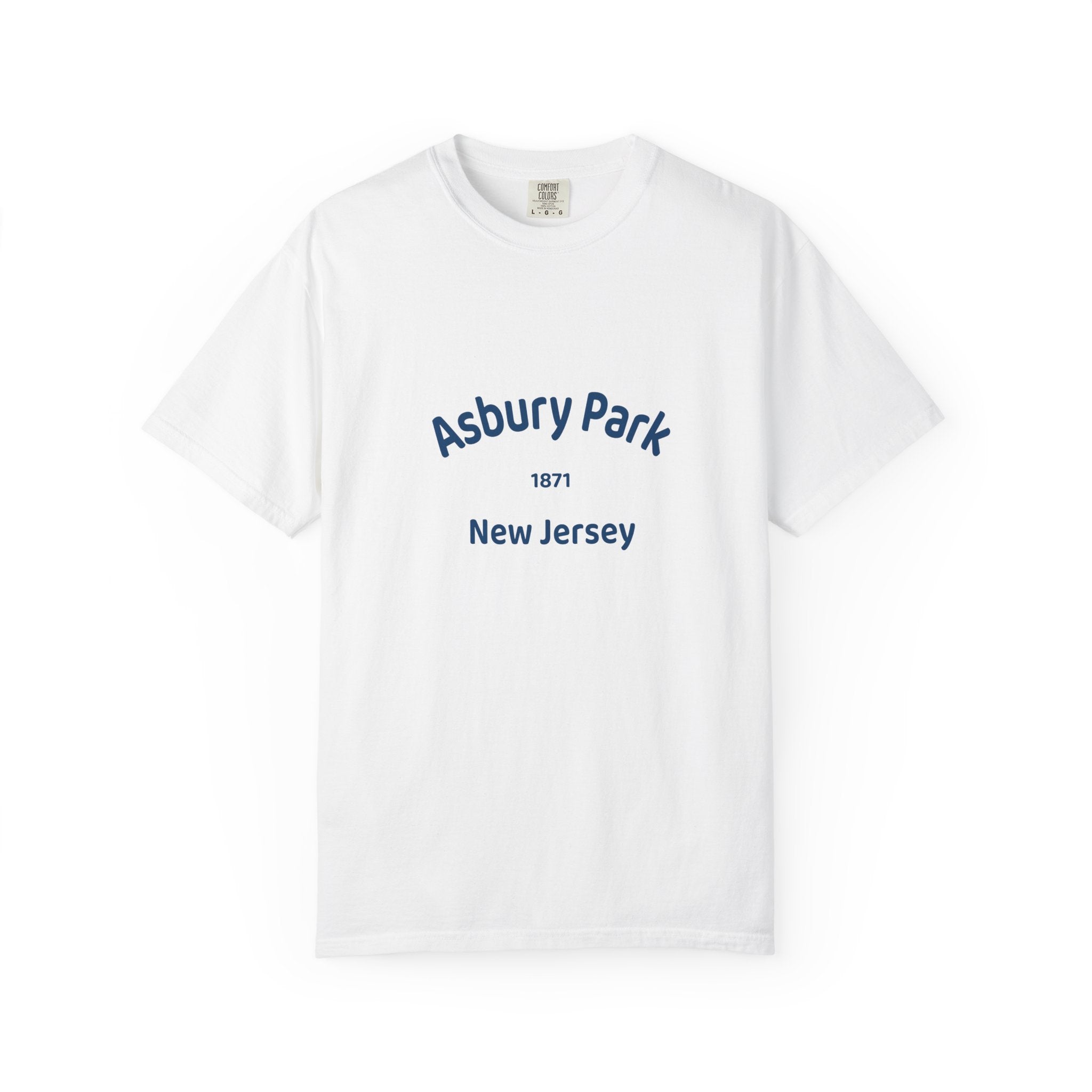 Asbury Park Vintage T-Shirt, Soft Cotton Tee, Retro Beachwear, Gift for Sea Lovers, Casual Summer Outfit, Unisex Graphic Tee