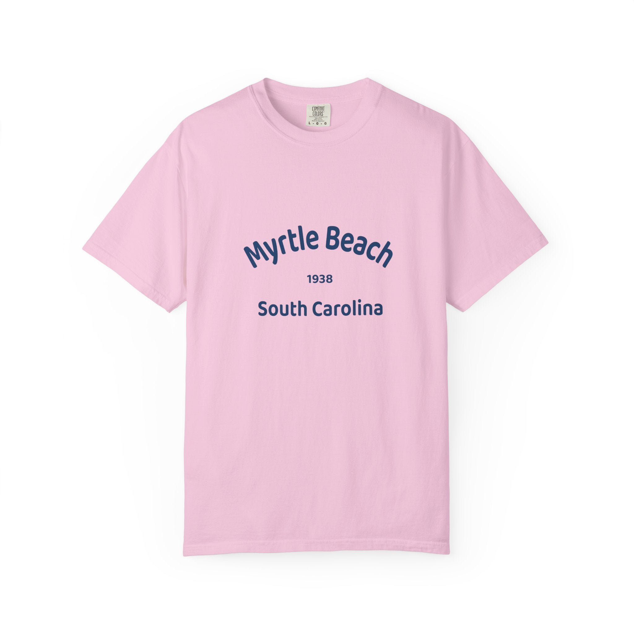 Myrtle Beach Unisex T-shirt, Relaxed Fit Tee, Vacation Souvenir Shirt, Casual Wear, Beach Lover Gift, Summer Attire