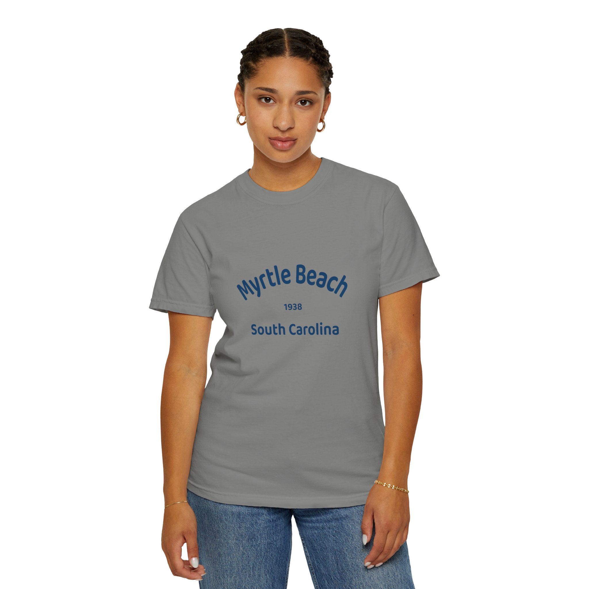 Myrtle Beach Unisex T-shirt, Relaxed Fit Tee, Vacation Souvenir Shirt, Casual Wear, Beach Lover Gift, Summer Attire
