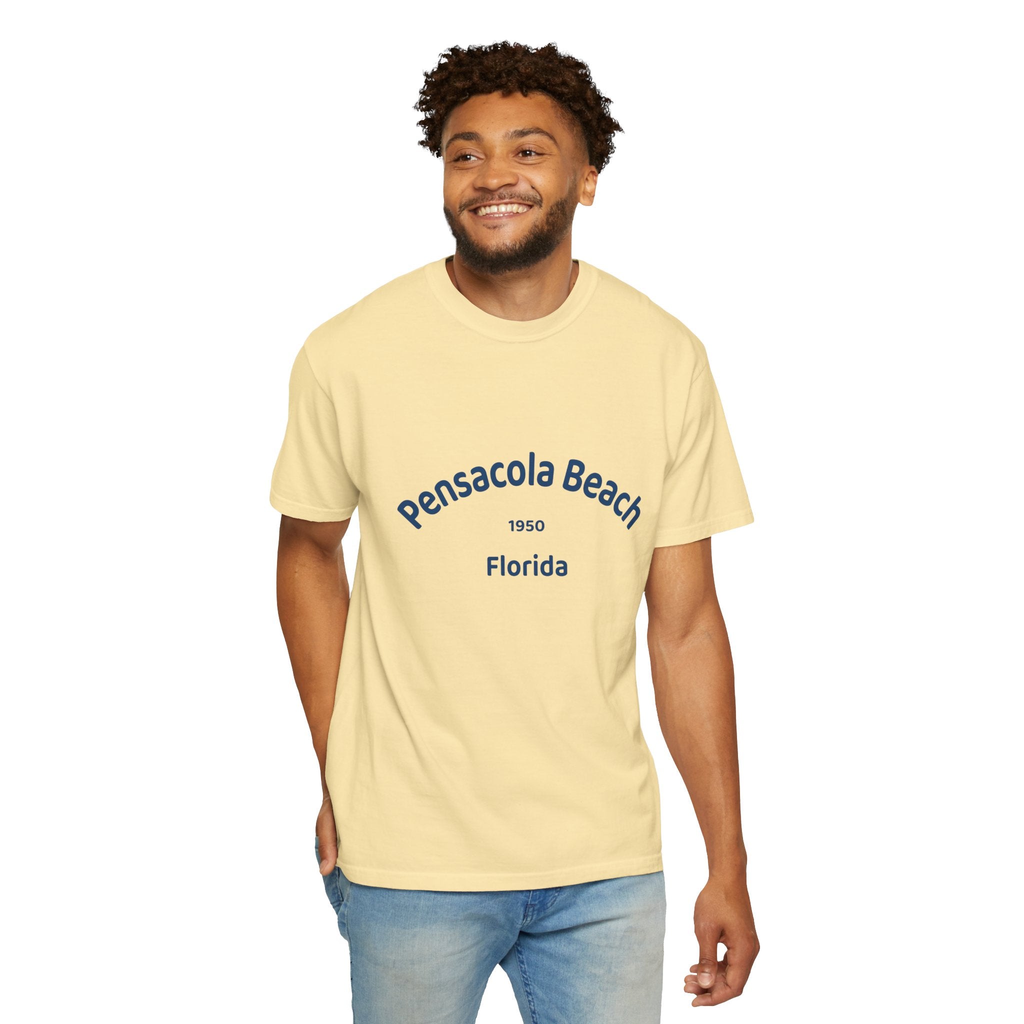 Pensacola Beach Vintage T-Shirt, Unisex Beach Tee, Florida Gift, Casual Summer Shirt, Retro Beachwear, Travel Souvenir