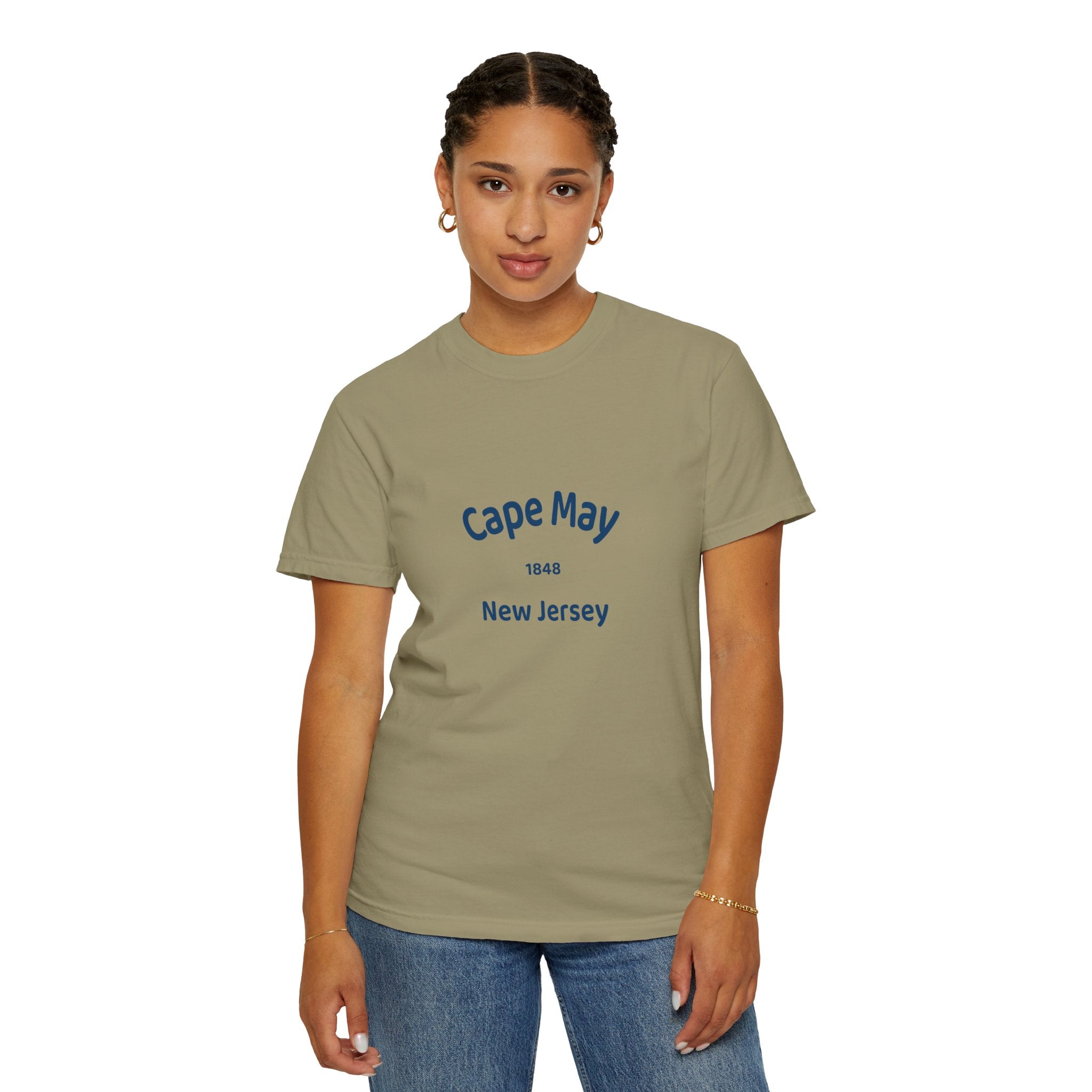 Cape May Heritage T-shirt, Vintage Style Tee, Unisex Casual Wear, NJ Vacation Souvenir, Gift for Travelers, Coastal Fashion, Summer Apparel