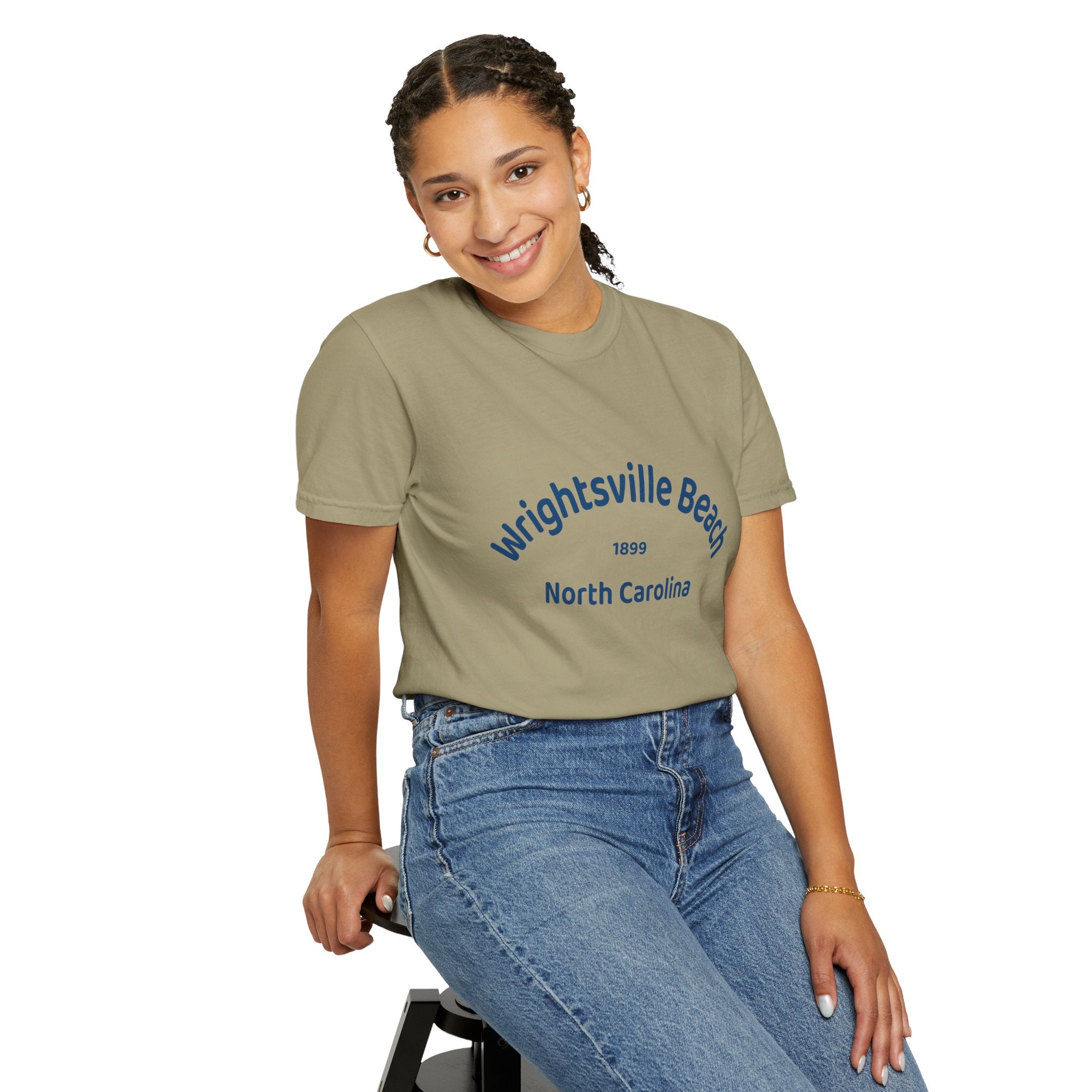 Wrightsville Beach T-Shirt, Vintage Style Tee, Unisex Summer Shirt, Beach Lover Gift, Casual Wear, Vacation Apparel