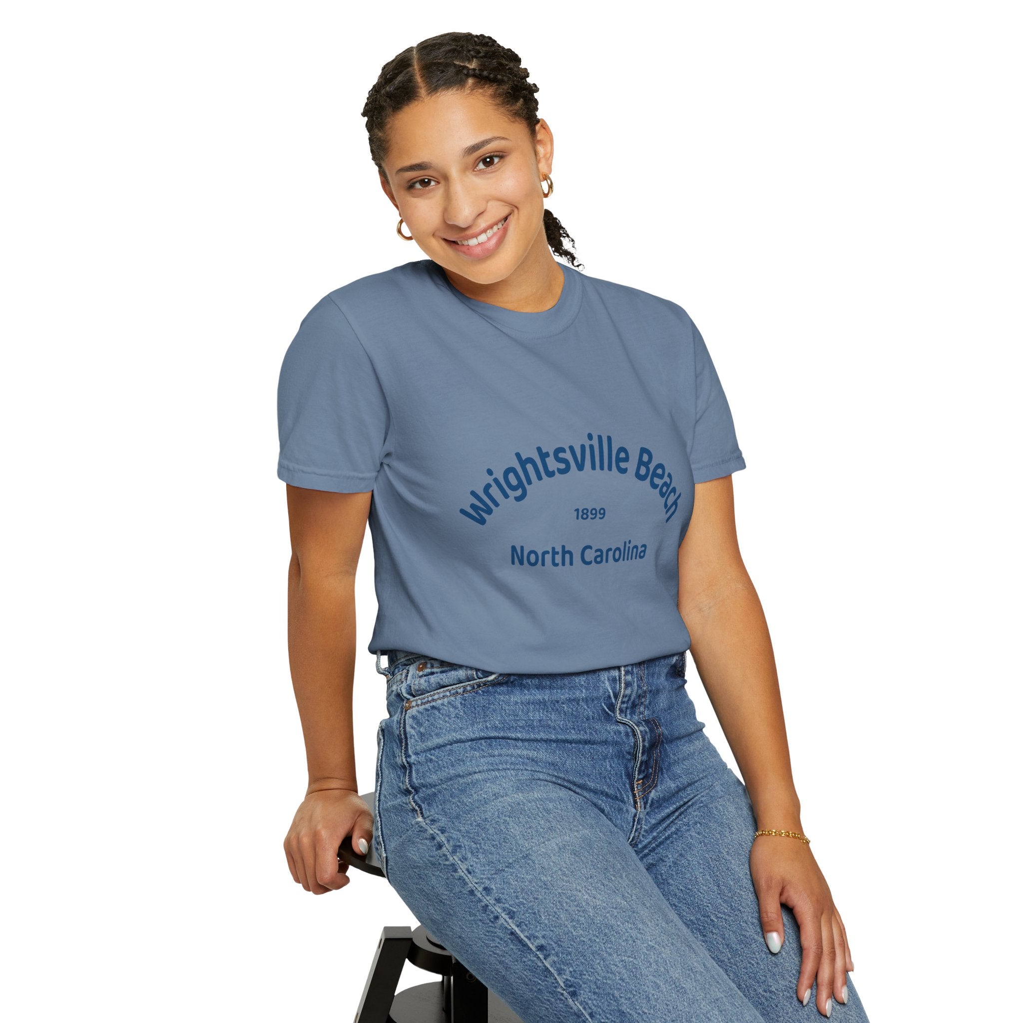 Wrightsville Beach T-Shirt, Vintage Style Tee, Unisex Summer Shirt, Beach Lover Gift, Casual Wear, Vacation Apparel