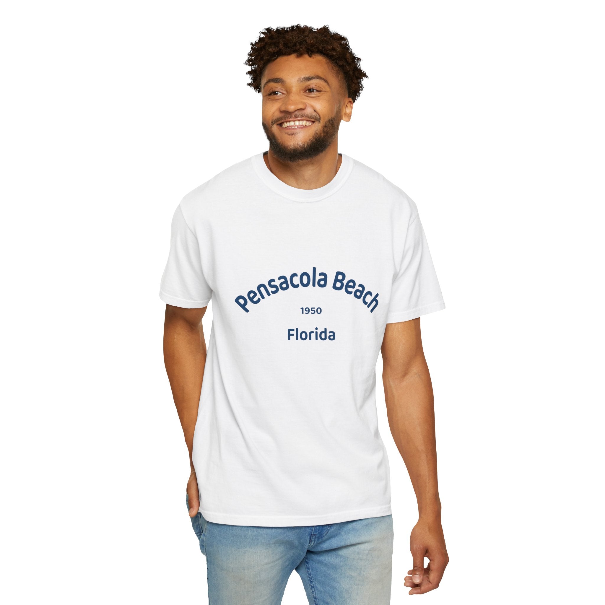 Pensacola Beach Vintage T-Shirt, Unisex Beach Tee, Florida Gift, Casual Summer Shirt, Retro Beachwear, Travel Souvenir