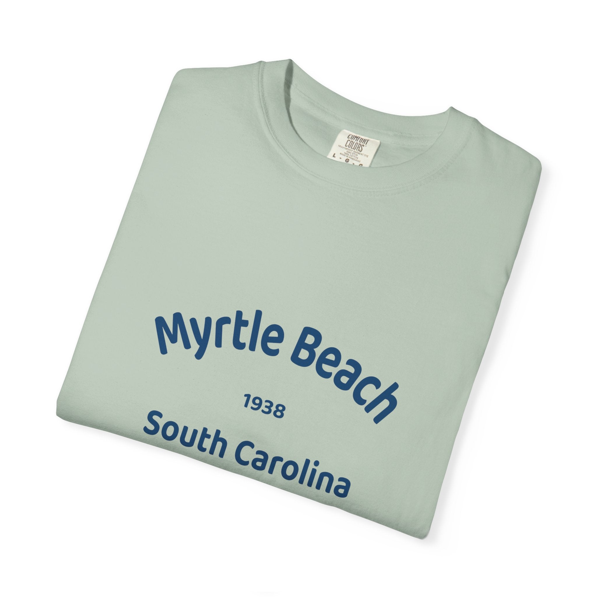 Myrtle Beach Unisex T-shirt, Relaxed Fit Tee, Vacation Souvenir Shirt, Casual Wear, Beach Lover Gift, Summer Attire