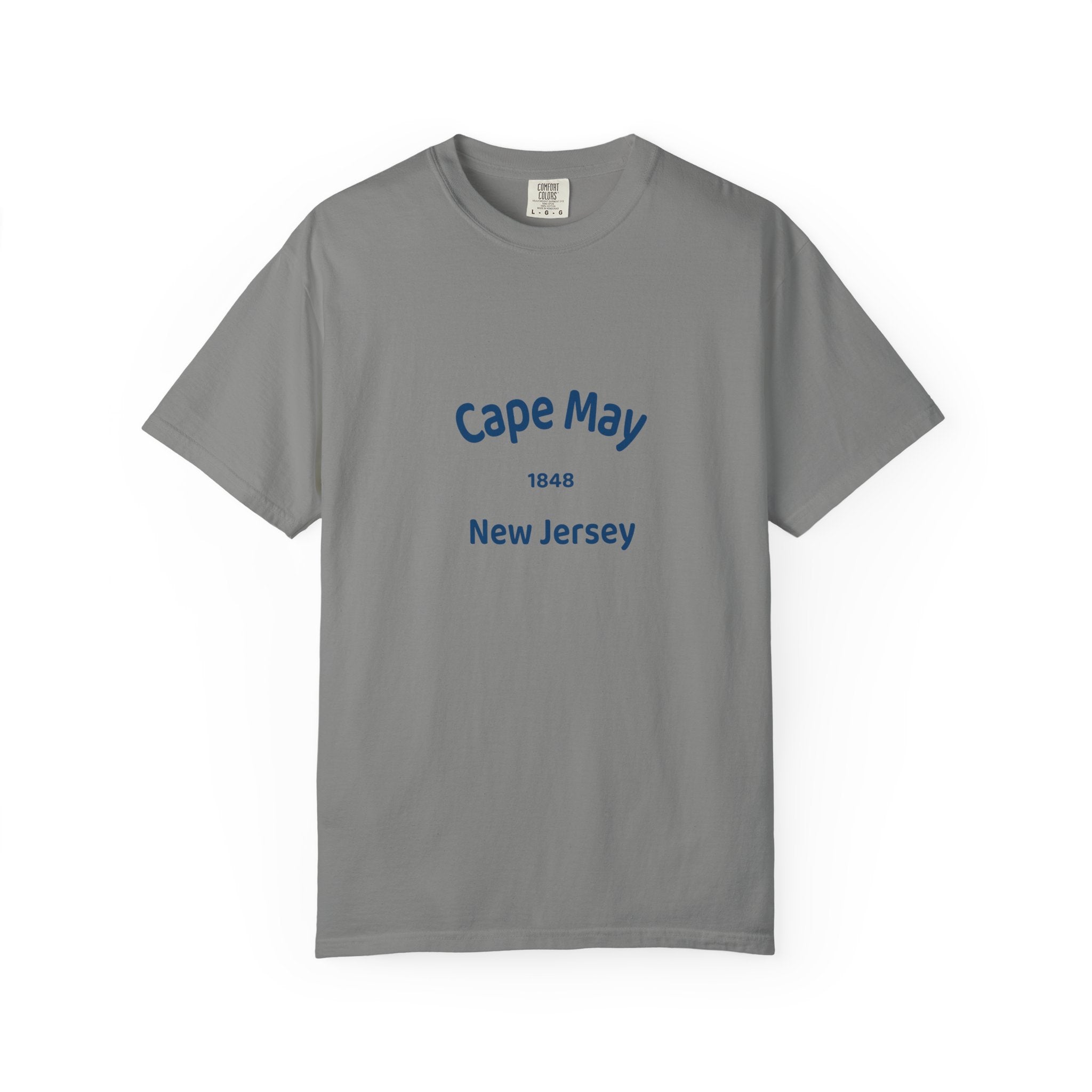 Cape May Heritage T-shirt, Vintage Style Tee, Unisex Casual Wear, NJ Vacation Souvenir, Gift for Travelers, Coastal Fashion, Summer Apparel