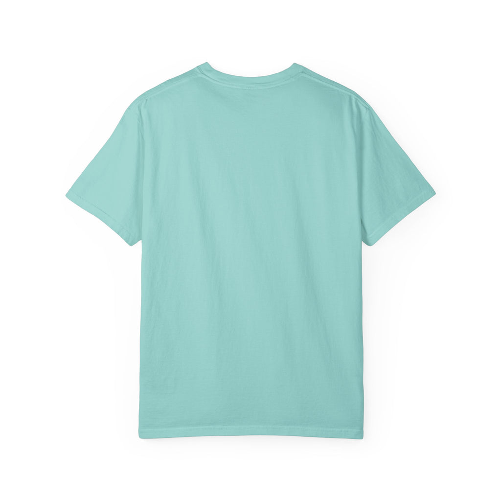 Donis Threads Company Logo, Garment-Dyed T-Shirt, Unisex Casual Tee, Soft Cotton Tee, Vintage Style Shirt, Everyday Wear, Eco-Friendly Apparel