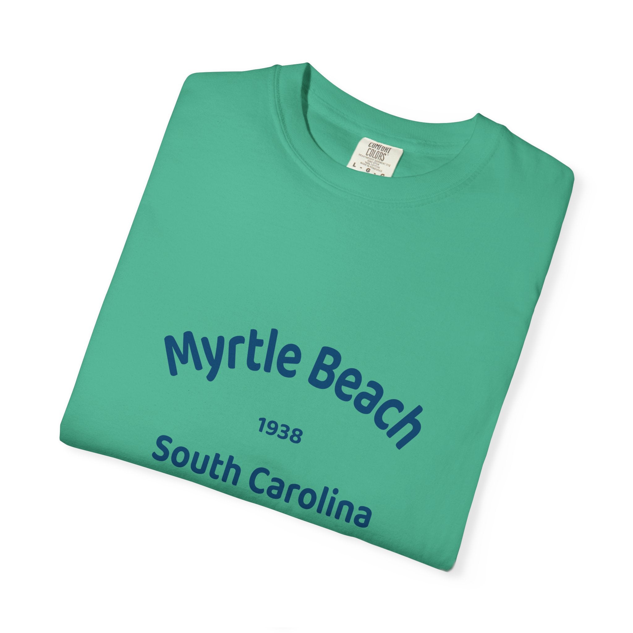 Myrtle Beach Unisex T-shirt, Relaxed Fit Tee, Vacation Souvenir Shirt, Casual Wear, Beach Lover Gift, Summer Attire