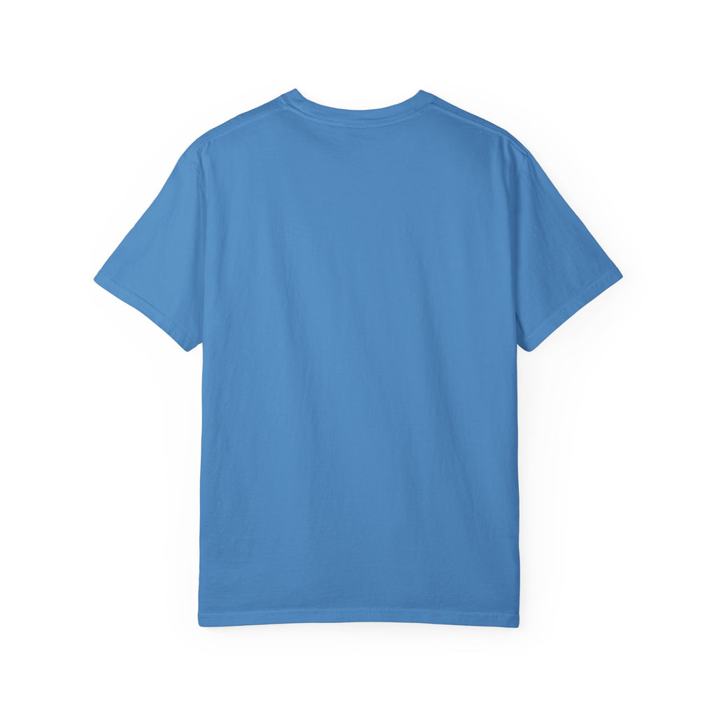 Donis Threads Company Logo, Garment-Dyed T-Shirt, Unisex Casual Tee, Soft Cotton Tee, Vintage Style Shirt, Everyday Wear, Eco-Friendly Apparel