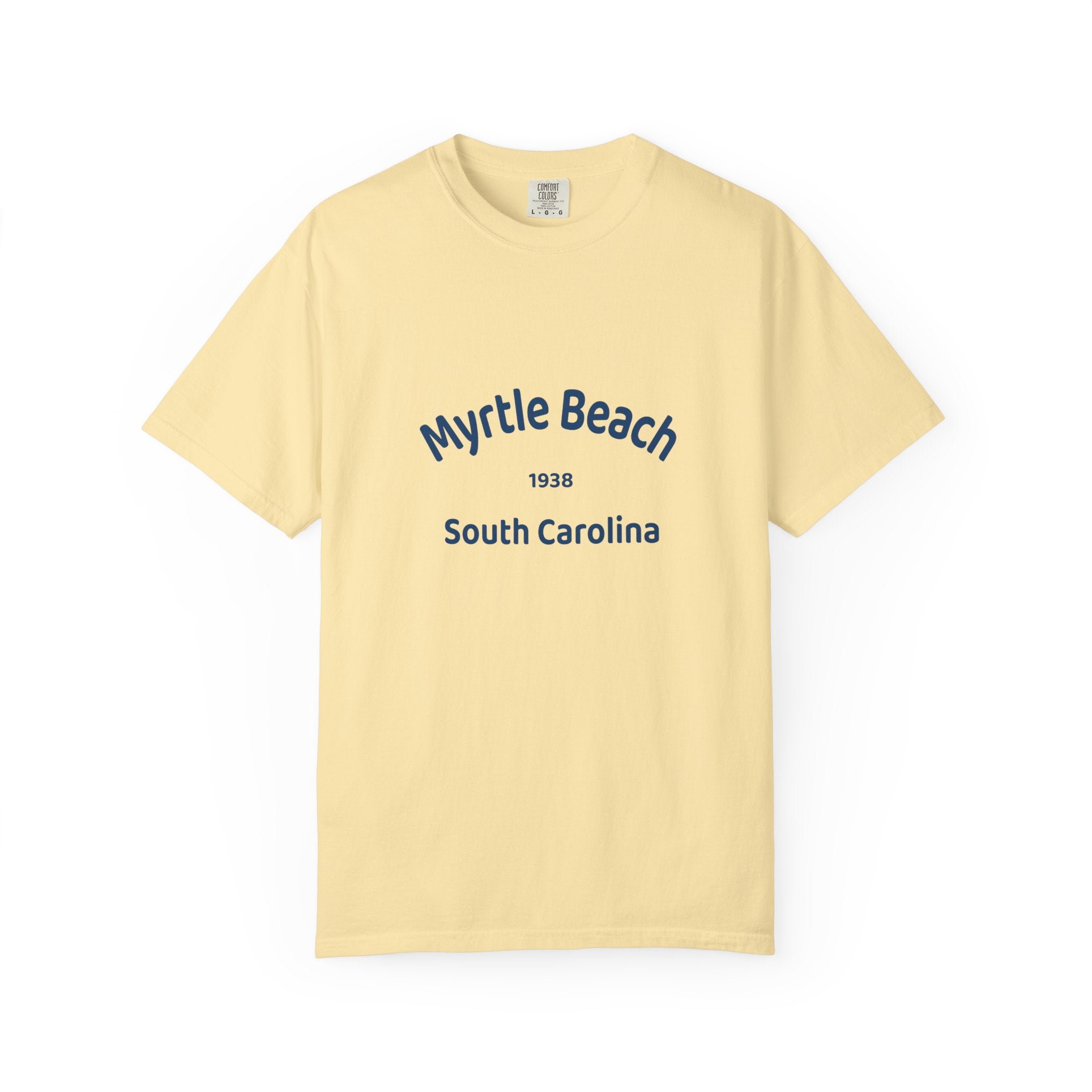 Myrtle Beach Unisex T-shirt, Relaxed Fit Tee, Vacation Souvenir Shirt, Casual Wear, Beach Lover Gift, Summer Attire