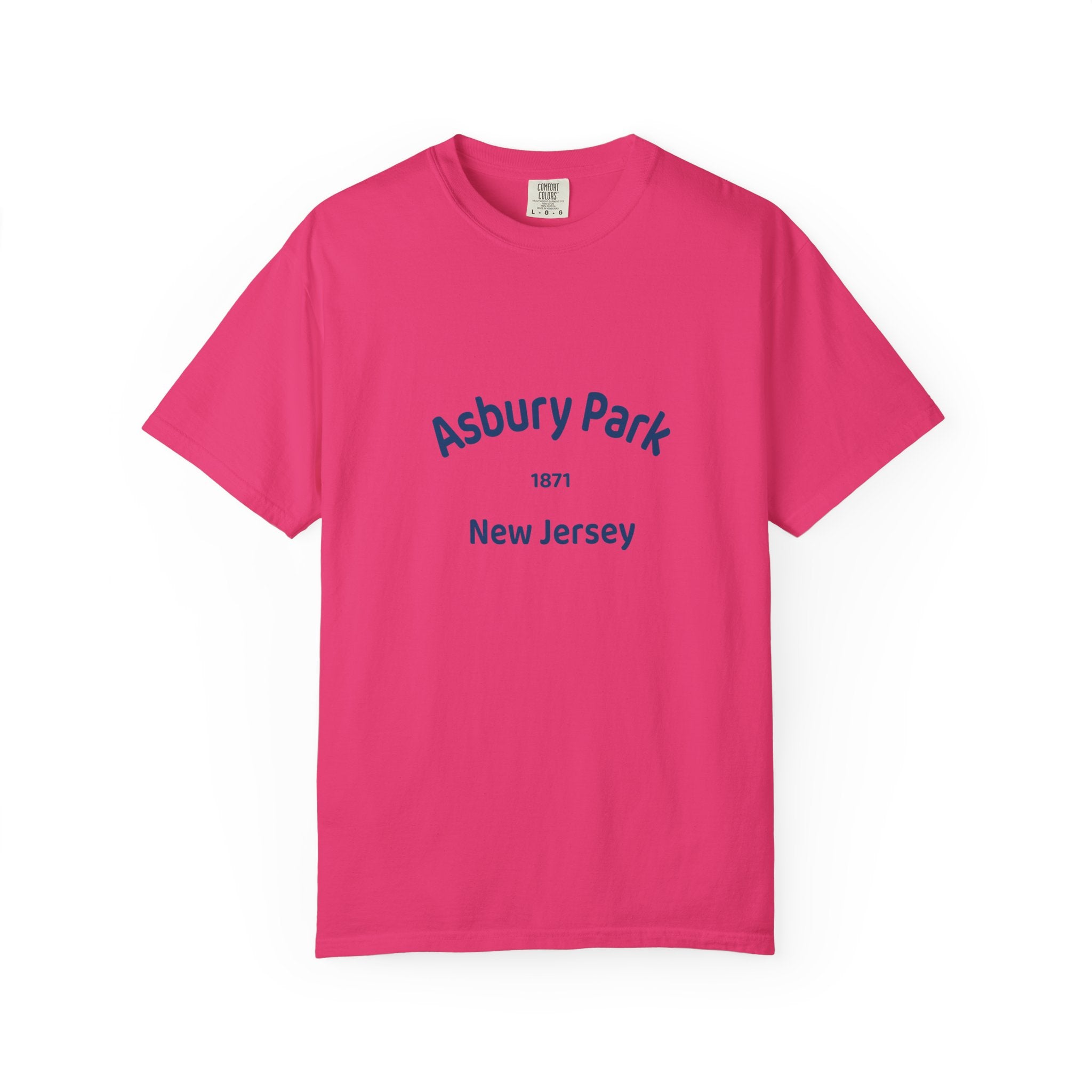 Asbury Park Vintage T-Shirt, Soft Cotton Tee, Retro Beachwear, Gift for Sea Lovers, Casual Summer Outfit, Unisex Graphic Tee
