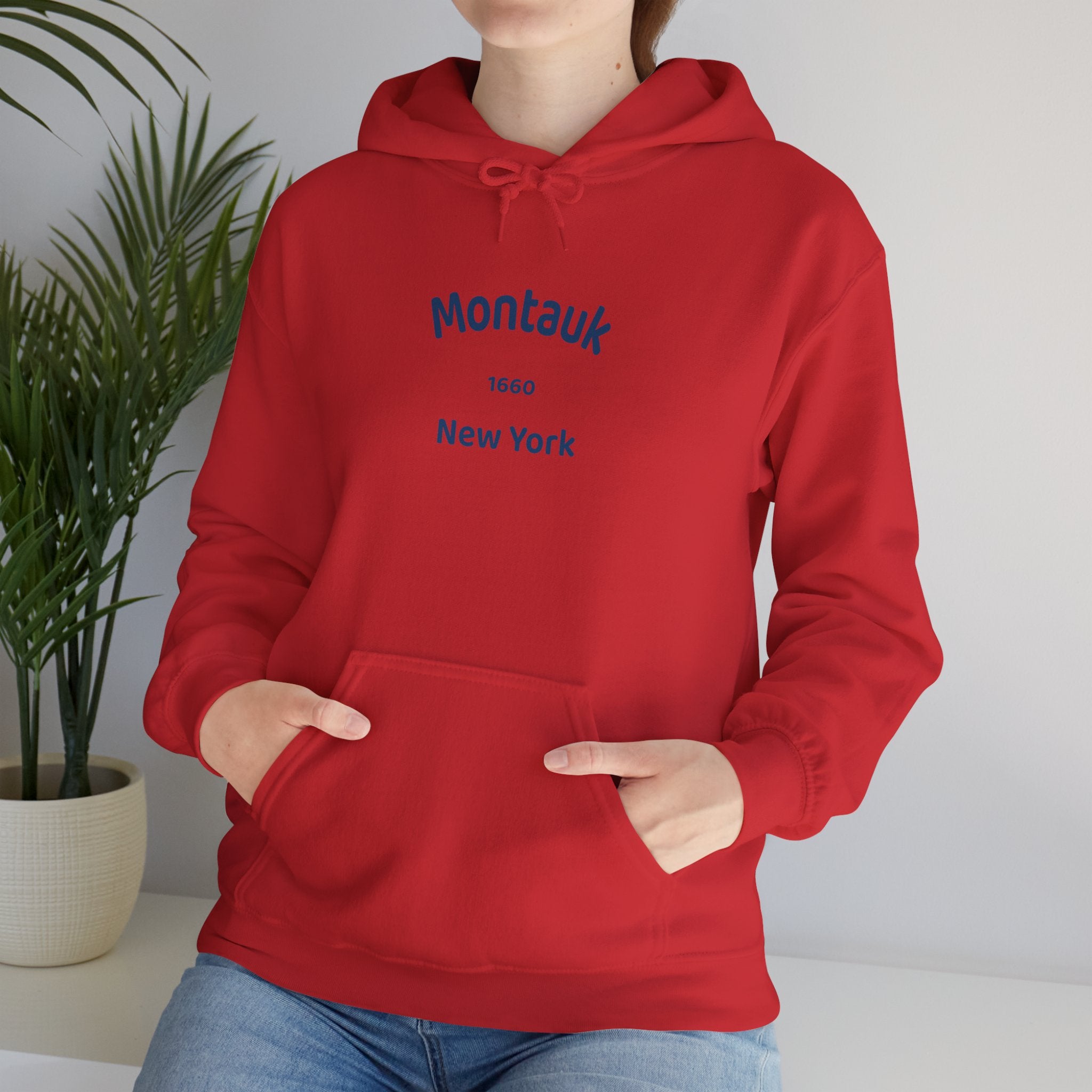 Montauk Sweatshirt: Cozy Unisex Hooded Sweatshirt for Year-Round Comfort, Perfect for Travel, Casual Outings, and Gift-Giving