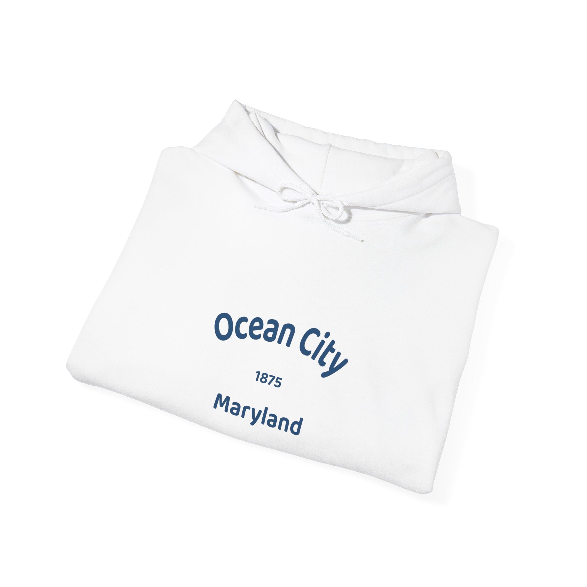 Ocean City Unisex Heavy Blend Hoodie | Cozy Sweatshirt for Beach Lovers | Birthday Gift, Travel Souvenir, Casual Wear