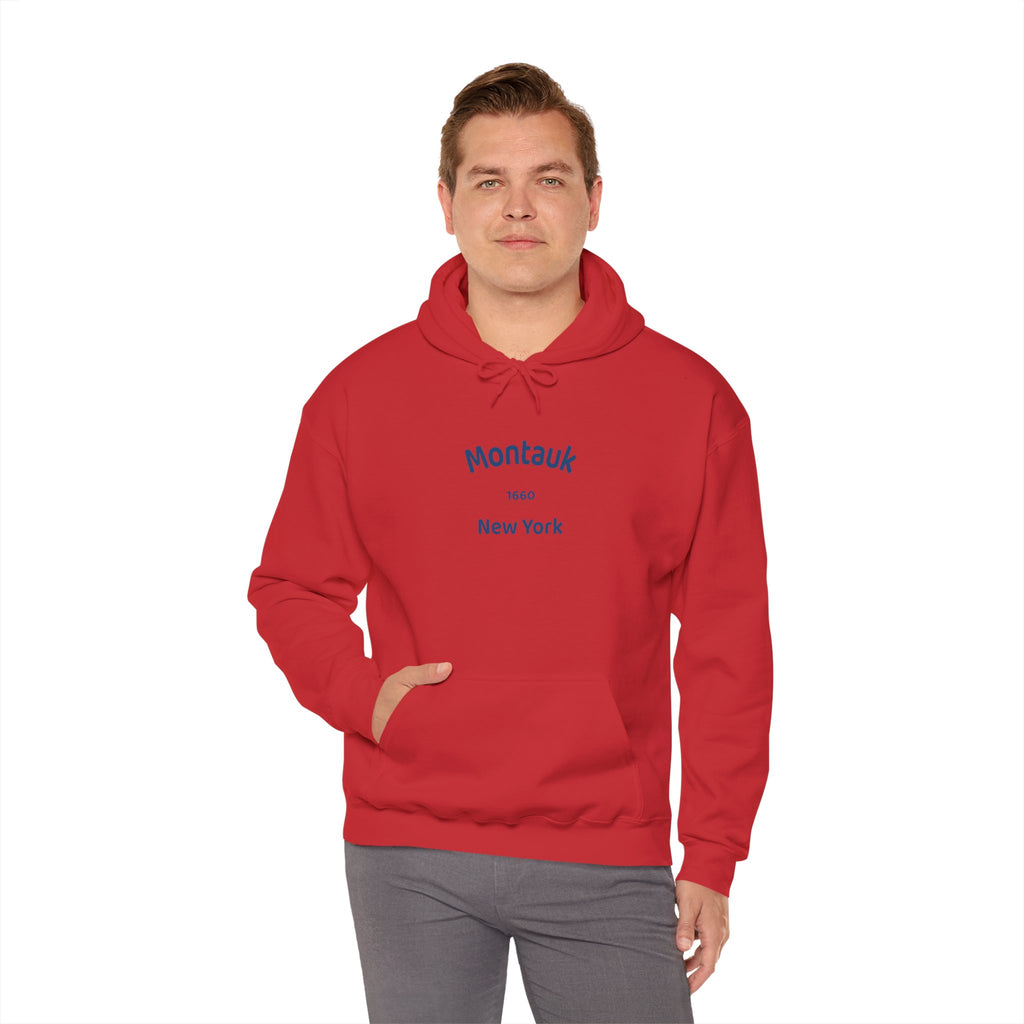 Montauk Sweatshirt: Cozy Unisex Hooded Sweatshirt for Year-Round Comfort, Perfect for Travel, Casual Outings, and Gift-Giving