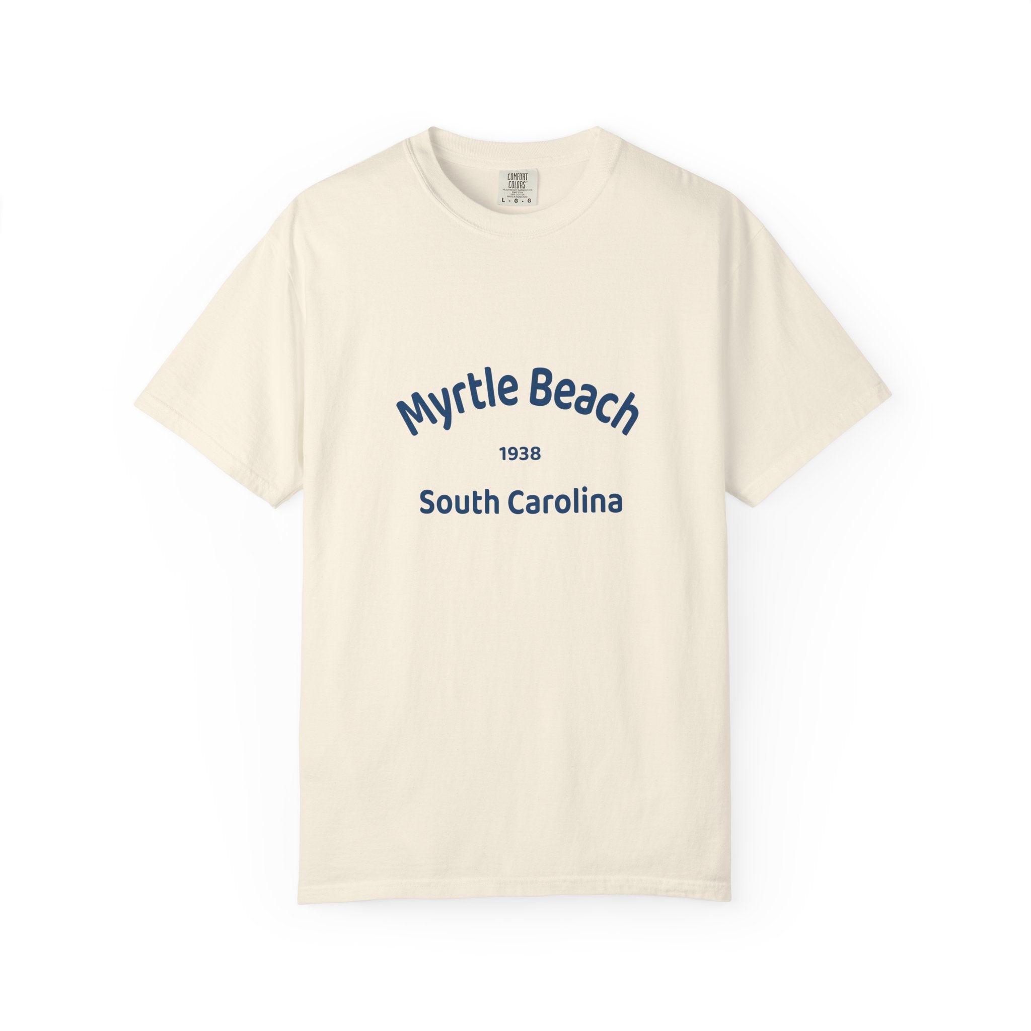 Myrtle Beach Unisex T-shirt, Relaxed Fit Tee, Vacation Souvenir Shirt, Casual Wear, Beach Lover Gift, Summer Attire
