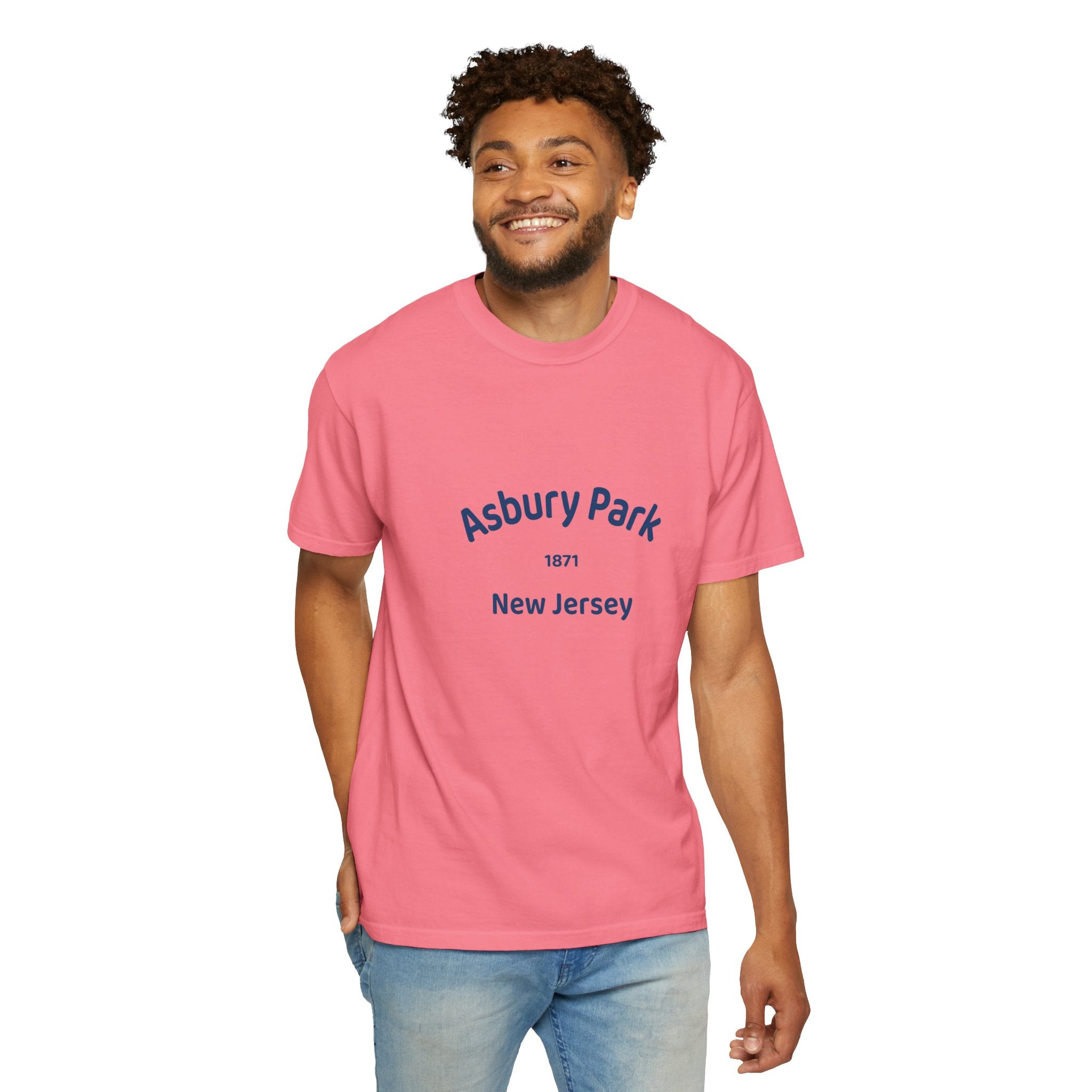 Asbury Park Vintage T-Shirt, Soft Cotton Tee, Retro Beachwear, Gift for Sea Lovers, Casual Summer Outfit, Unisex Graphic Tee