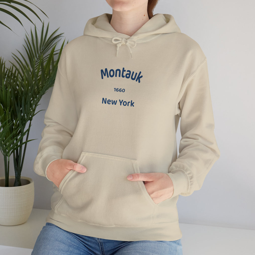 Montauk Sweatshirt: Cozy Unisex Hooded Sweatshirt for Year-Round Comfort, Perfect for Travel, Casual Outings, and Gift-Giving