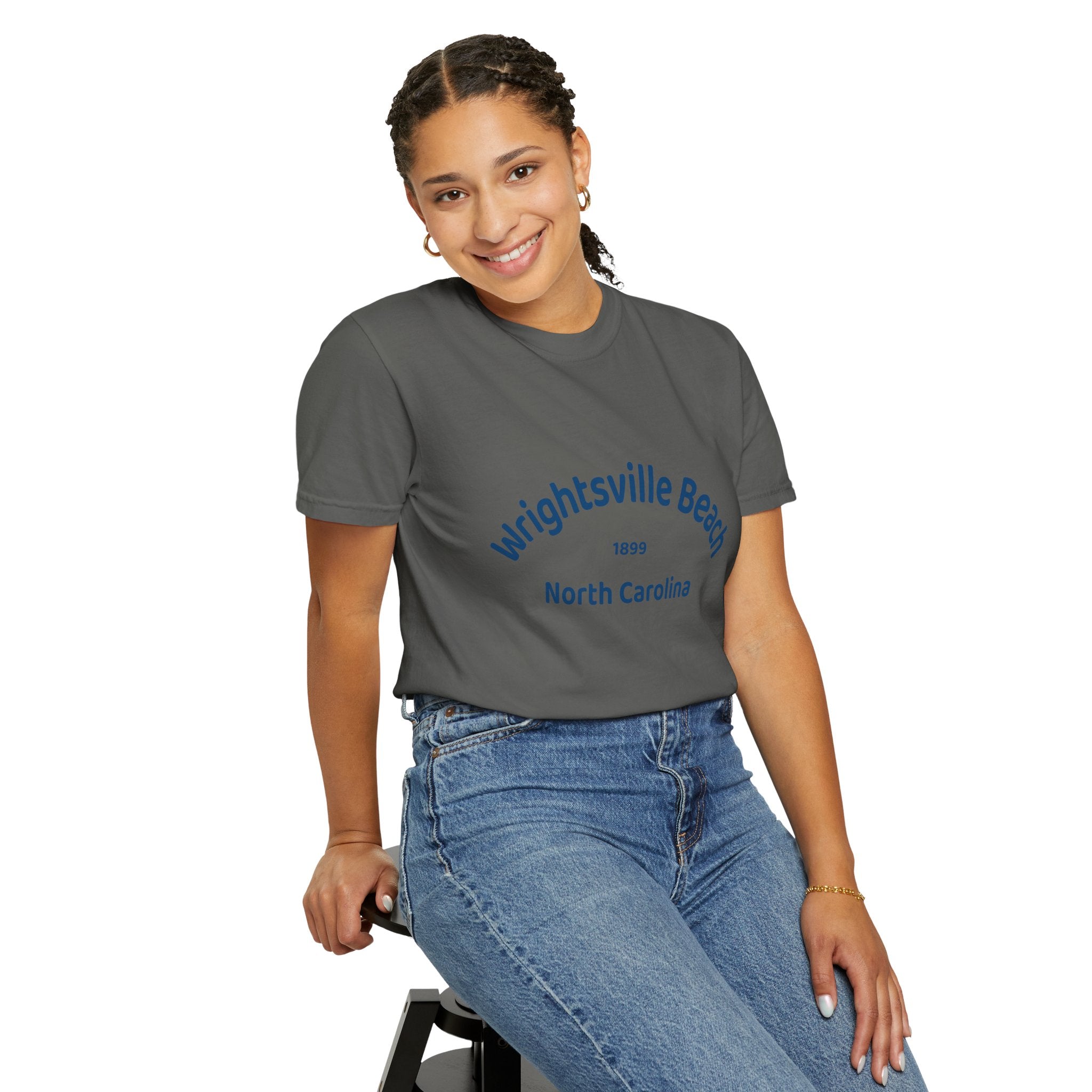 Wrightsville Beach T-Shirt, Vintage Style Tee, Unisex Summer Shirt, Beach Lover Gift, Casual Wear, Vacation Apparel