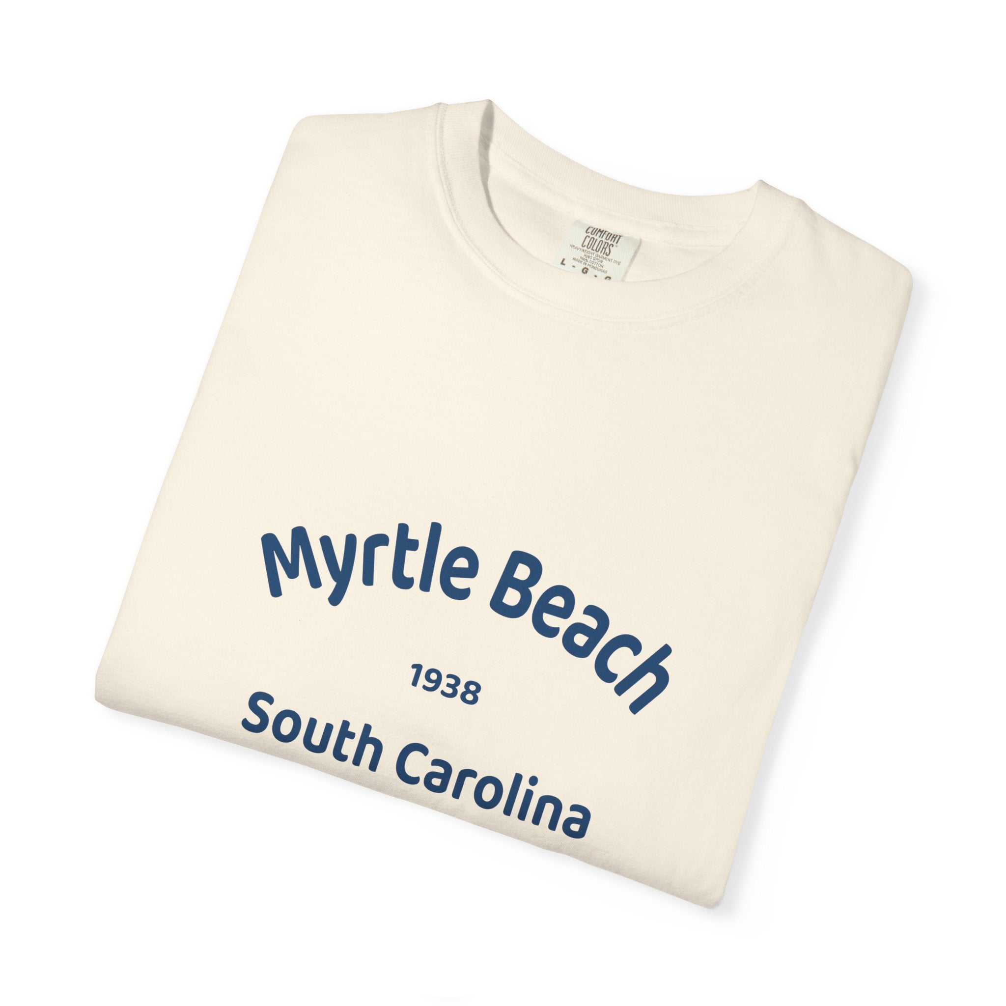 Myrtle Beach Unisex T-shirt, Relaxed Fit Tee, Vacation Souvenir Shirt, Casual Wear, Beach Lover Gift, Summer Attire